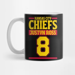 Kansas City Chiefs Justyn Ross 8 American Football Team Mug